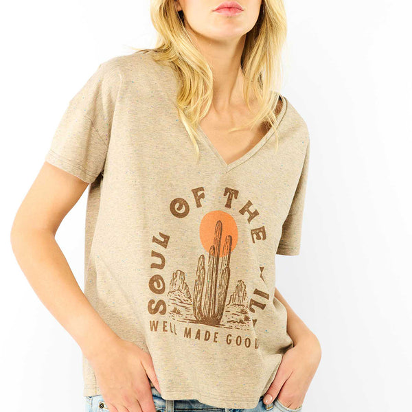 T-shirt Lagos - Oranje
