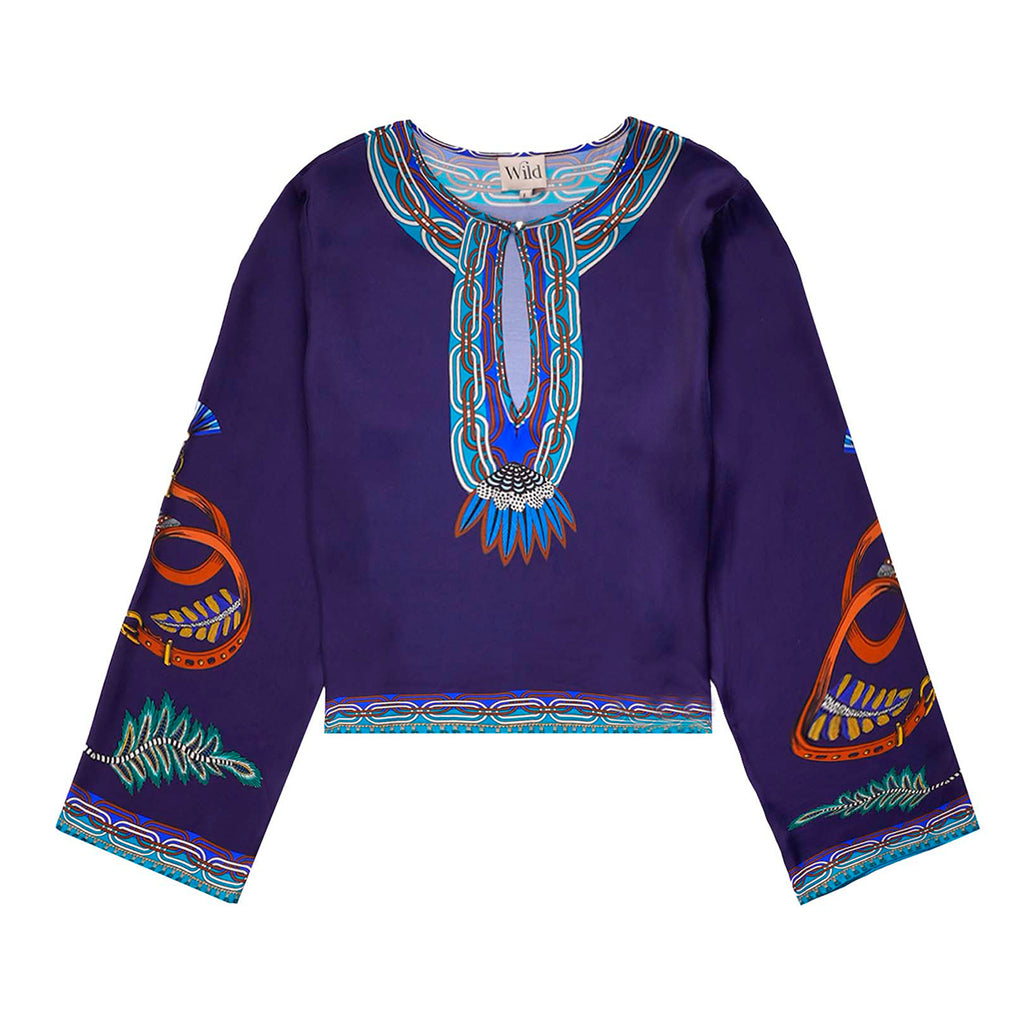 Blouse Noah - Bleu