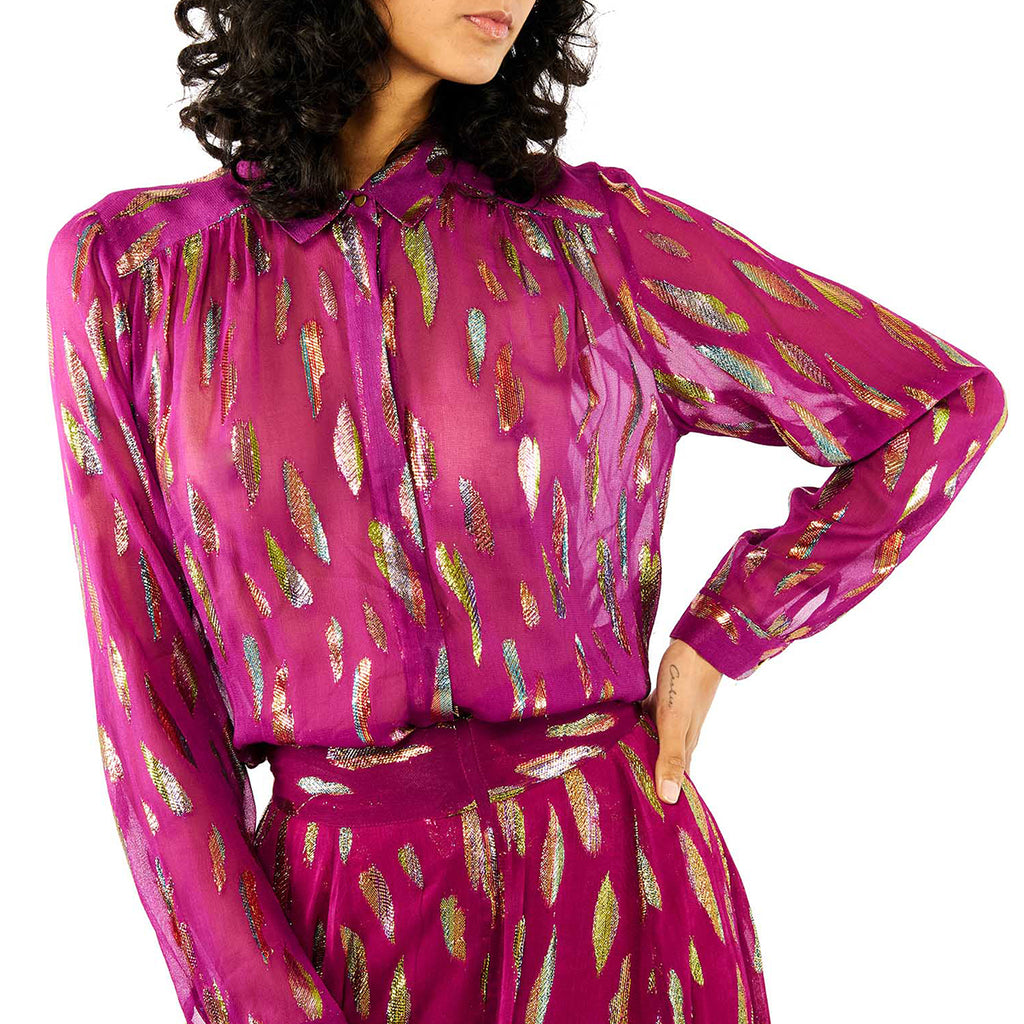 Blouse Rafaella - Rose