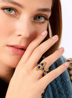 Ring Vadja – Blau