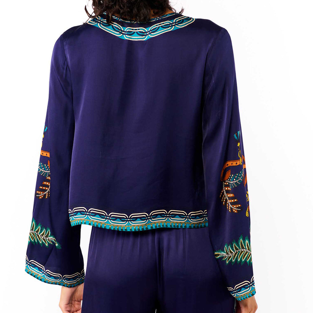 Blouse Noah - Bleu