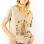 T-shirt Lagos - Oranje