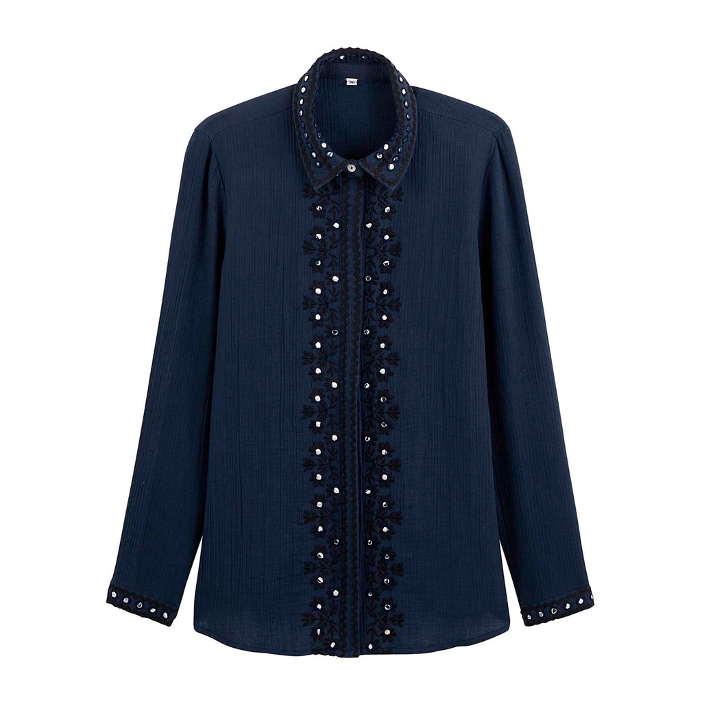 Blouse Mala - Bleu