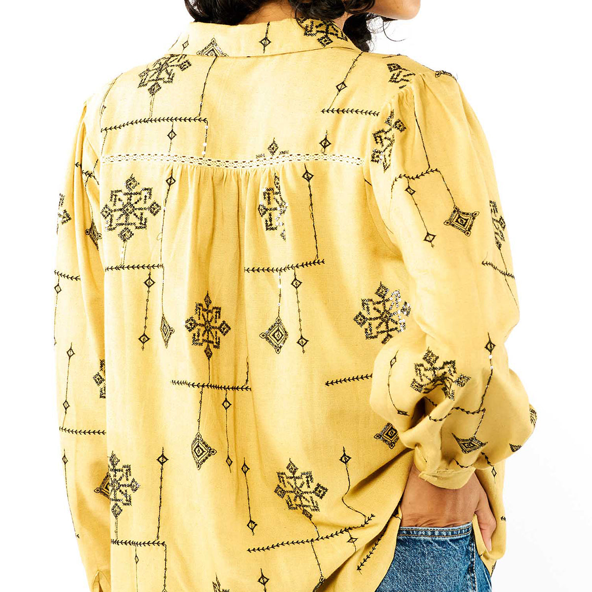 Blouse Silva - Marron