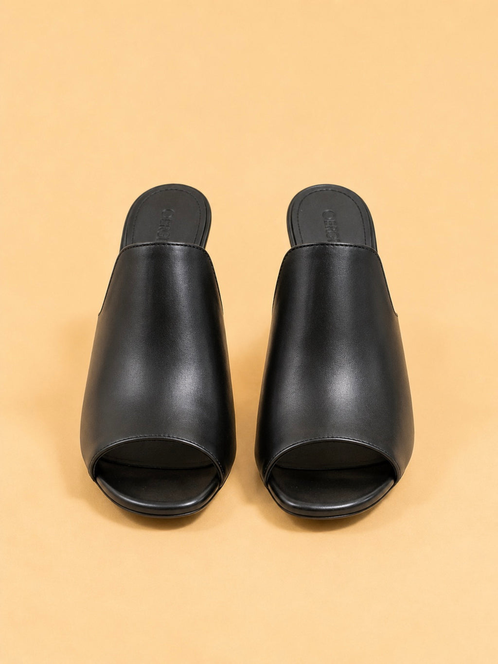Sade Mule In Black Calf
