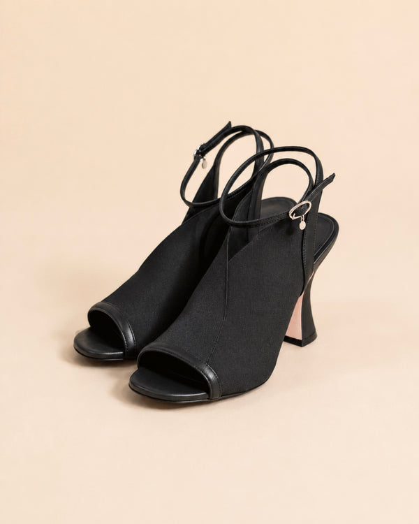 Vila In Black Stretch Nylon