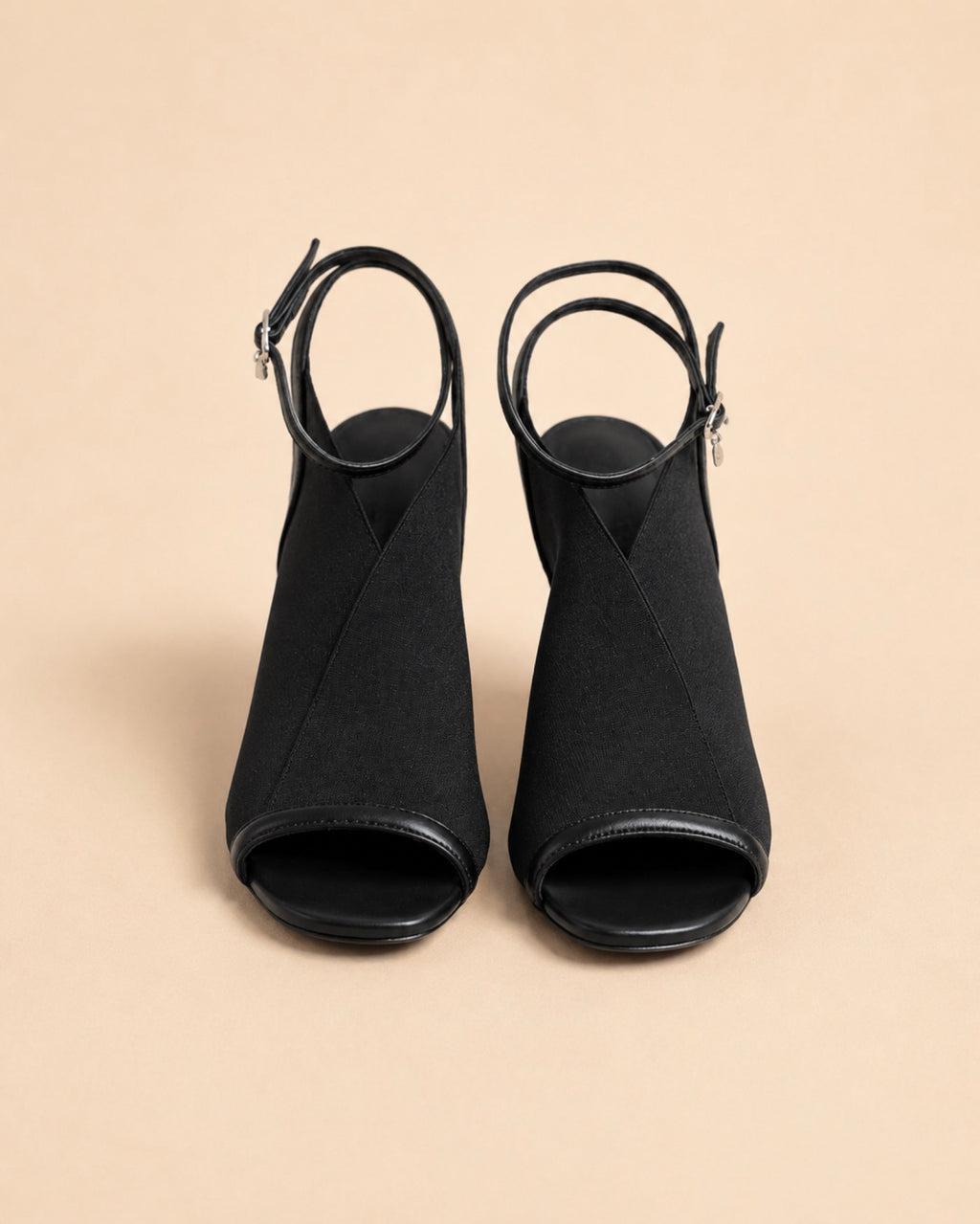 Vila In Black Stretch Nylon