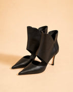 Eva Ankle Boot In Black Nappa