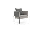 Gabin - Sillón de mesa - Tejido de pana