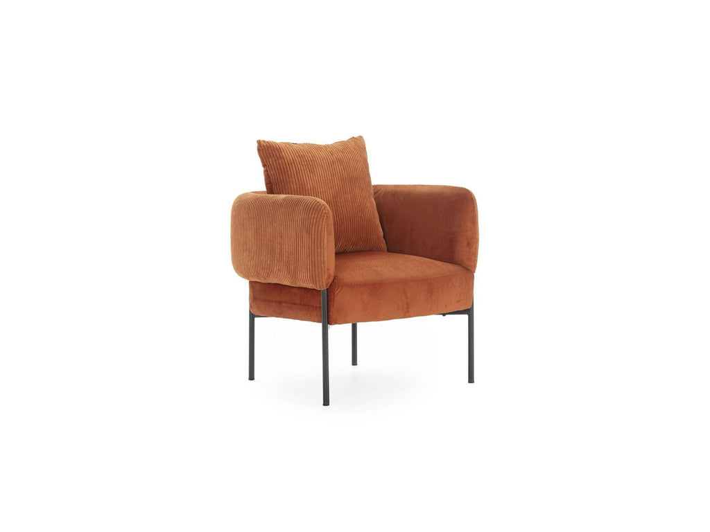 Gabin - Sillón de mesa - Tejido de pana