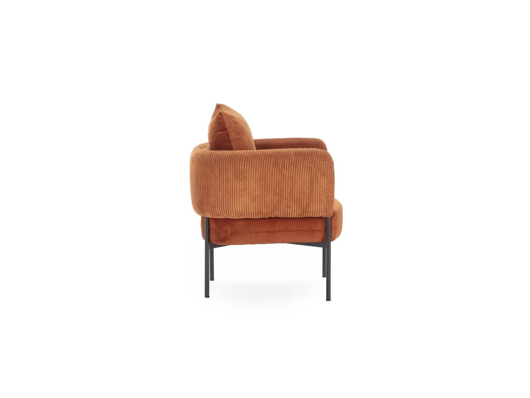 Gabin - Sillón de mesa - Tejido de pana