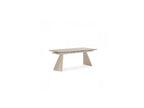 Mesa De Comedor Extensible - Romeo - Tablero De Piedra Efecto Travertino