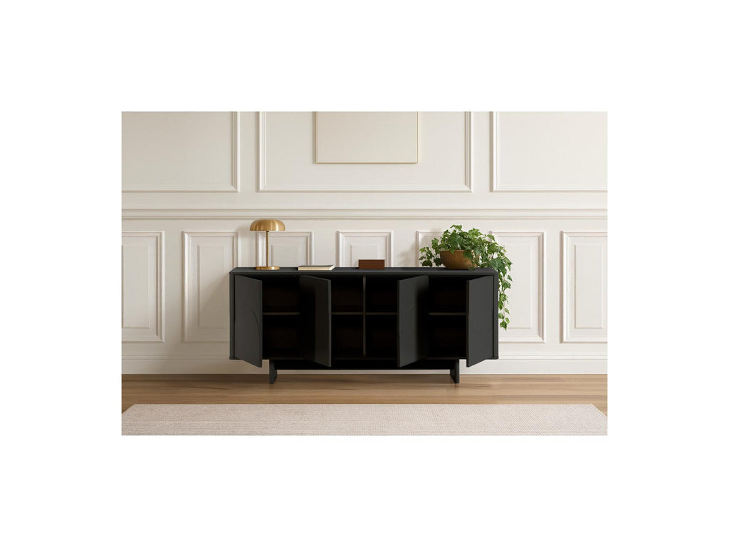 Esteban - 4-Door Sideboard - Geometric Shapes