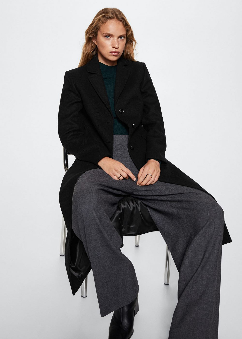 Dalmata Coat - Black