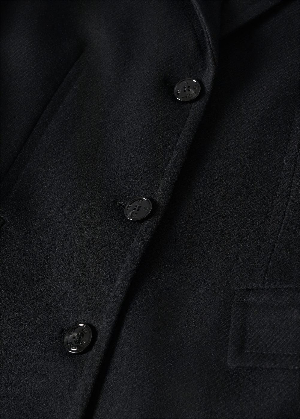 Dalmata Coat - Black