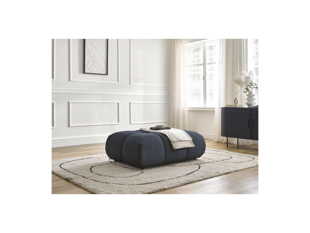 Alya - Pouffe - Bouclé Fabric
