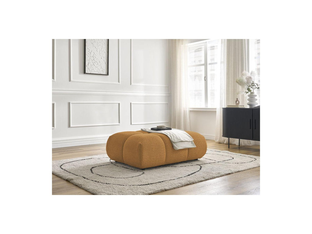 Alya - Pouffe - Bouclé Fabric
