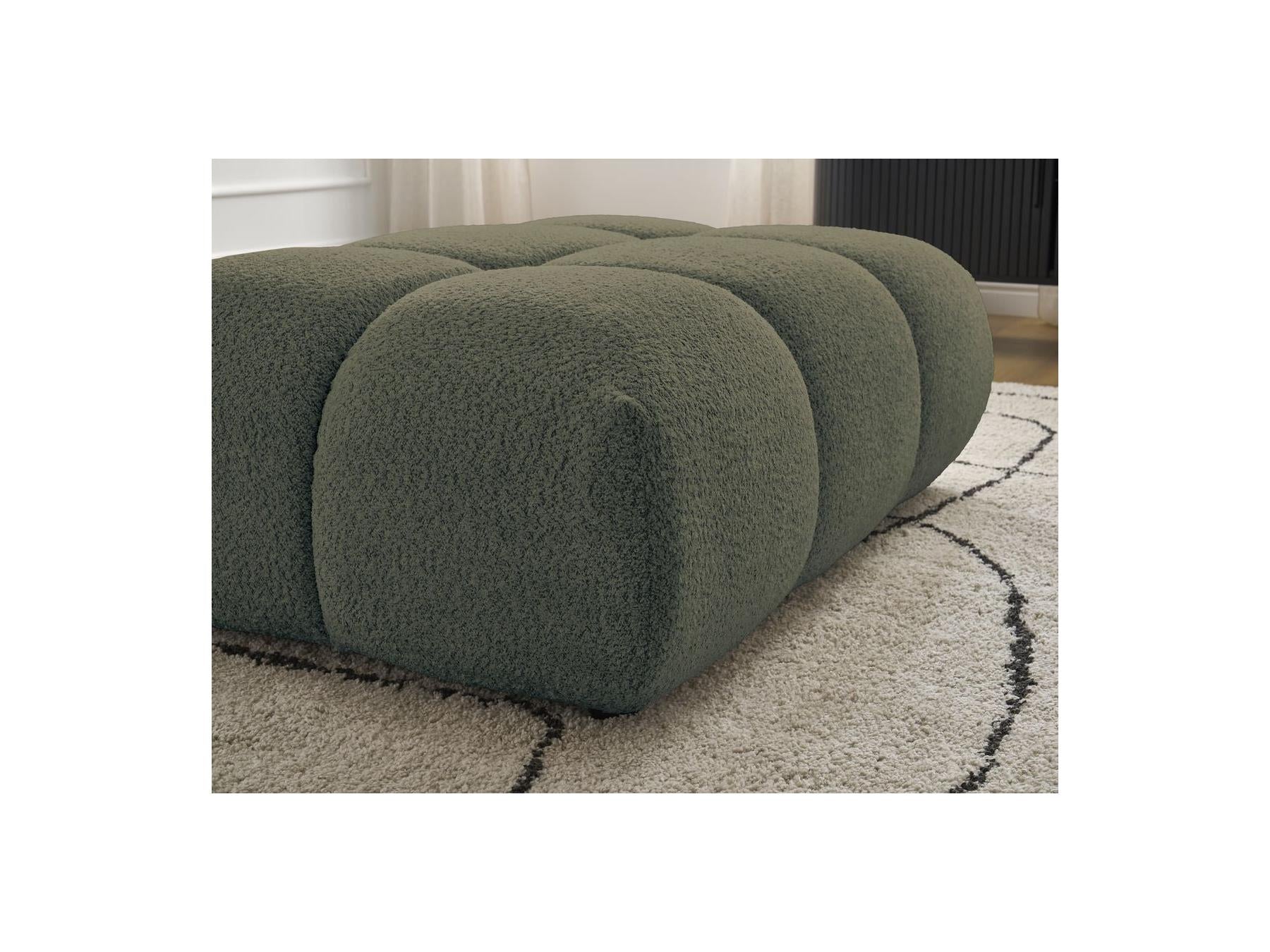 Alya - Pouffe - Bouclé Fabric