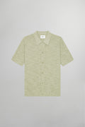 Maille Nolan Polo Cardigan - Sage Mouline