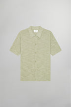 Maille Nolan Polo Cardigan - Sage Mouline