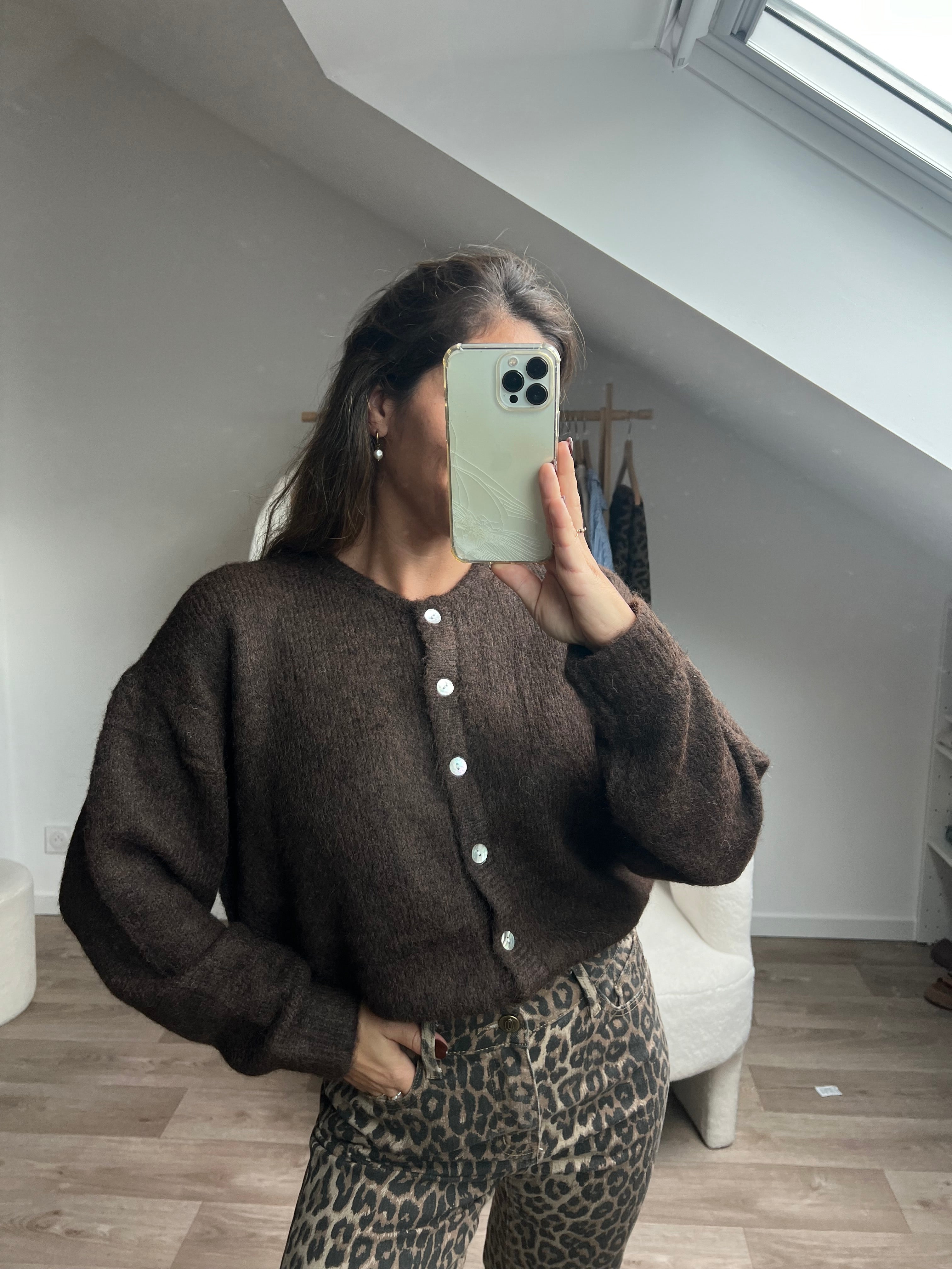 Cardigan Charlie Chocolat