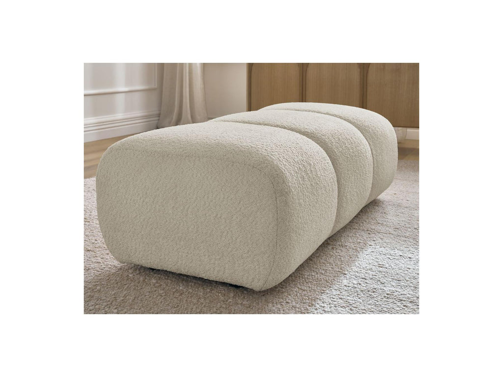 Pamira - Pouffe - Bouclé Fabric