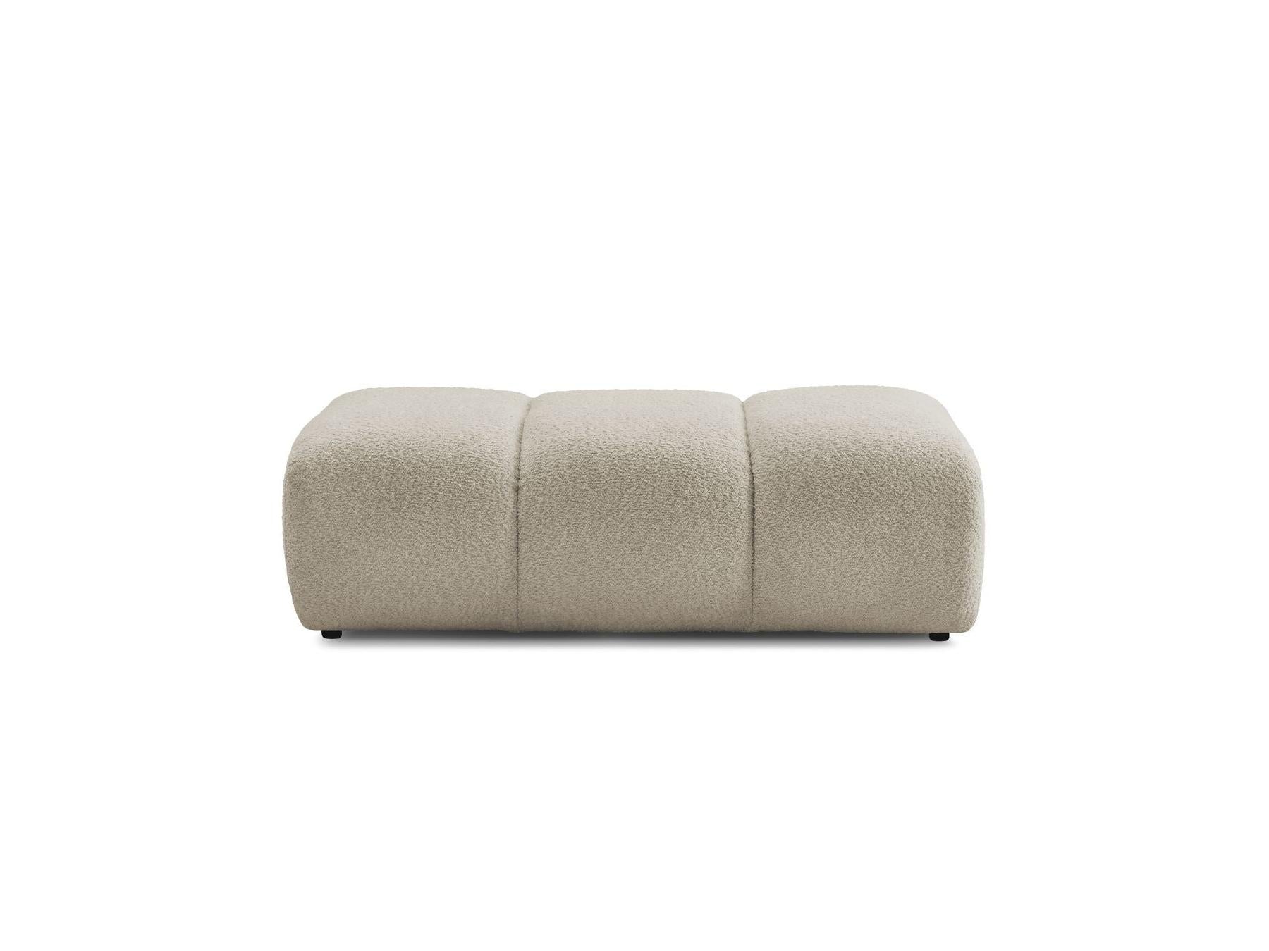 Pamira - Pouffe - Bouclé Fabric