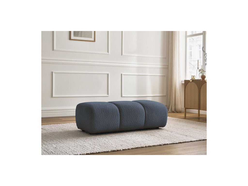 Pamira - Pouffe - Bouclé Fabric