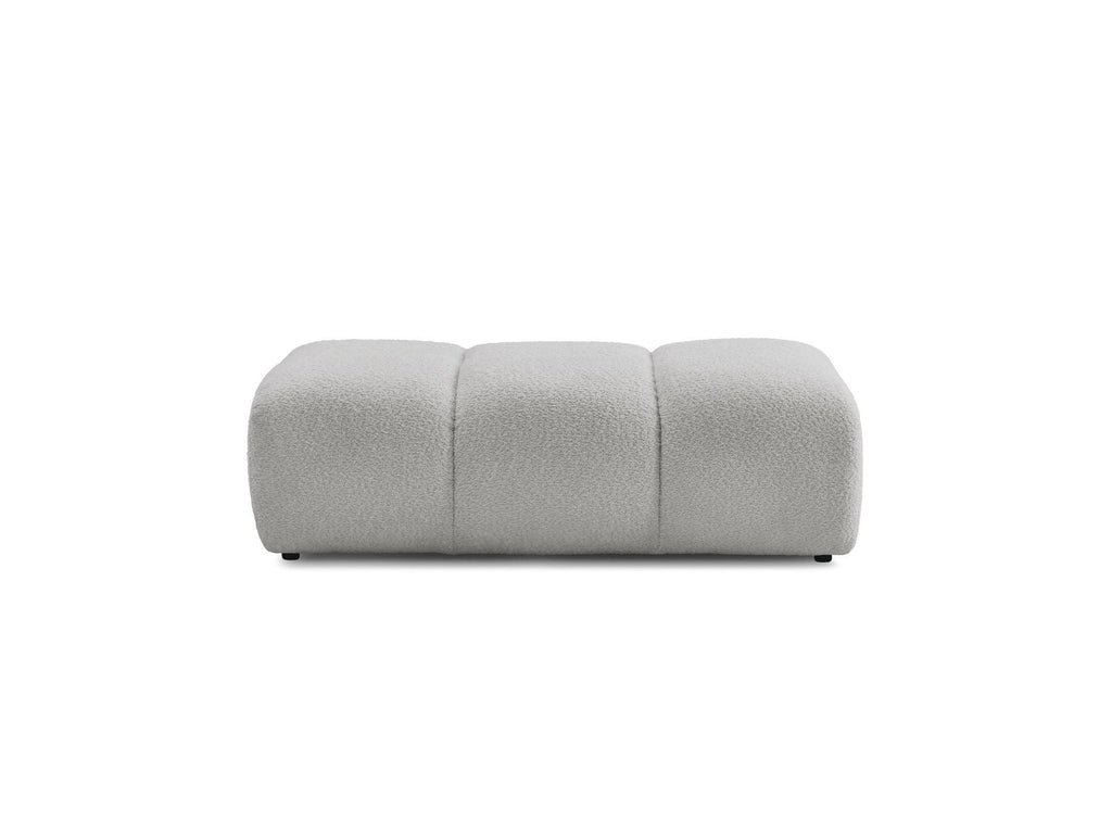 Pamira - Pouffe - Bouclé Fabric