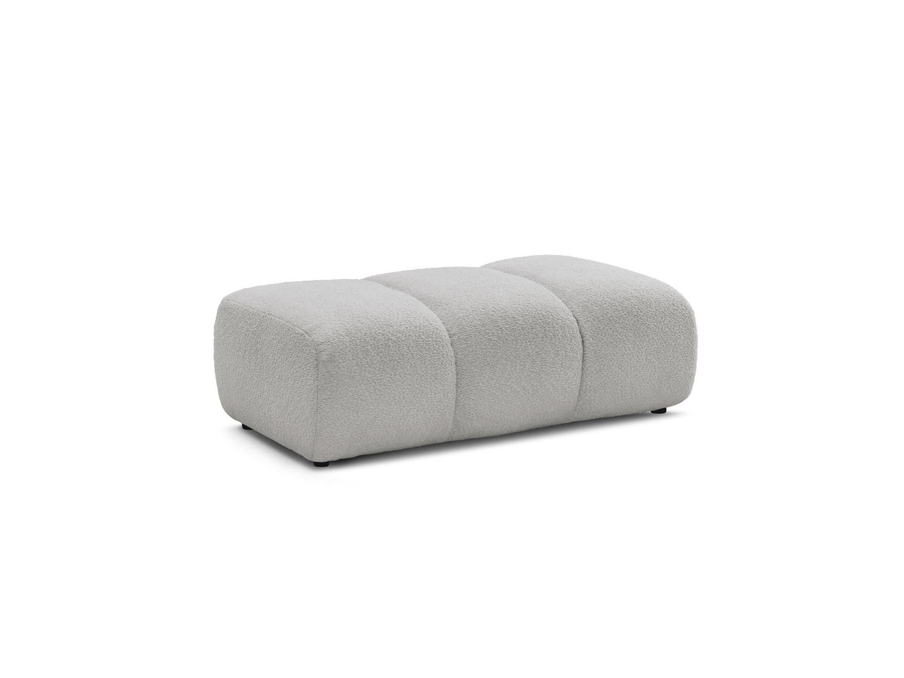 Pamira - Pouffe - Bouclé Fabric