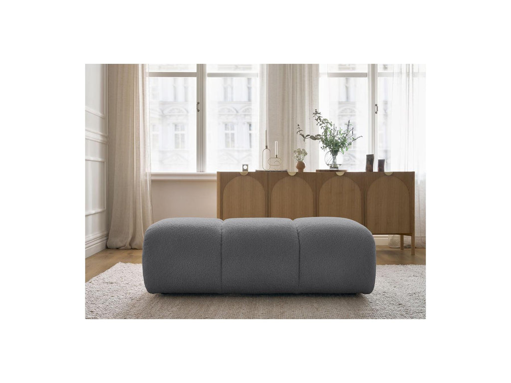 Pamira - Pouffe - Bouclé Fabric