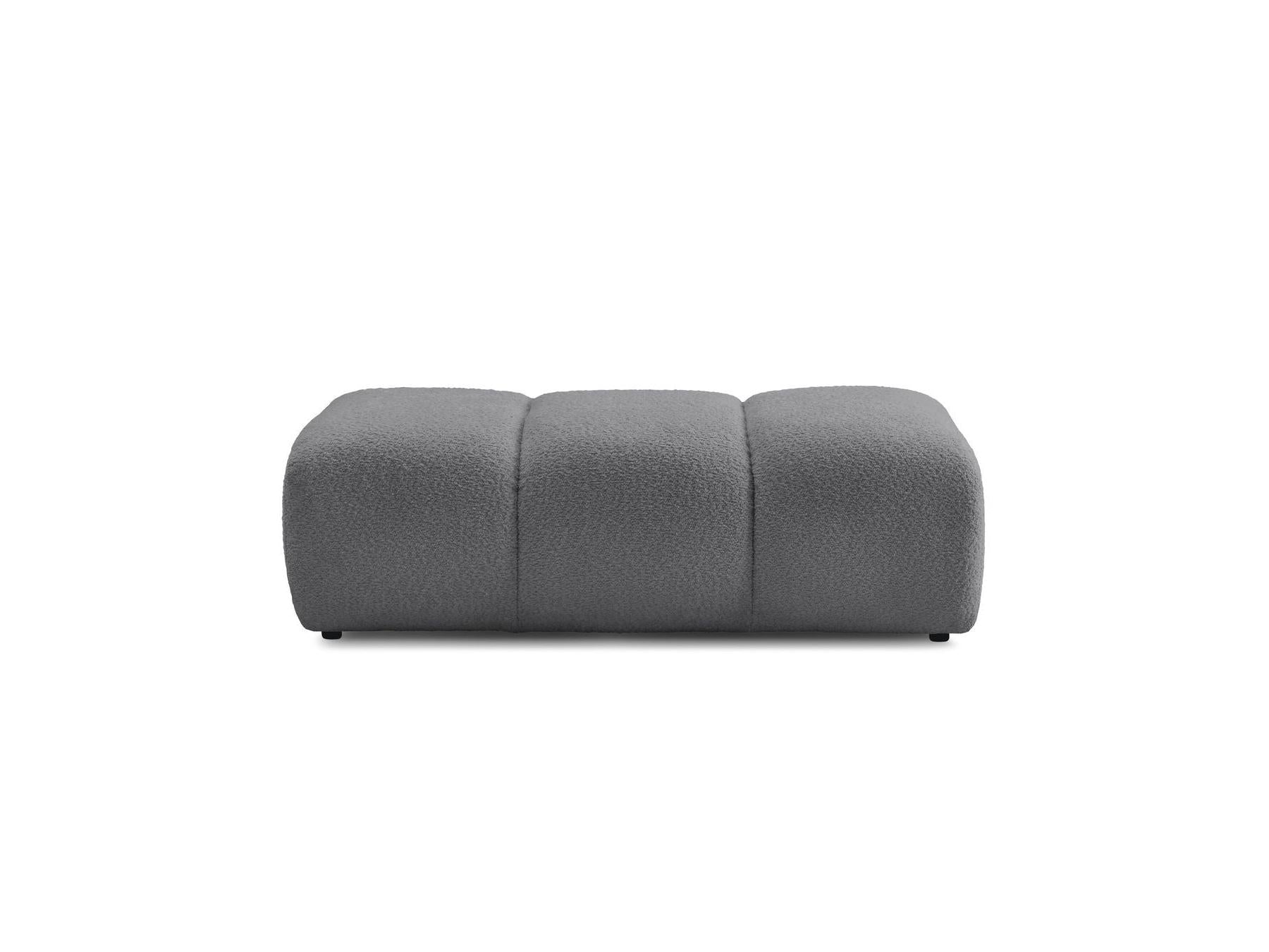 Pamira - Pouffe - Bouclé Fabric