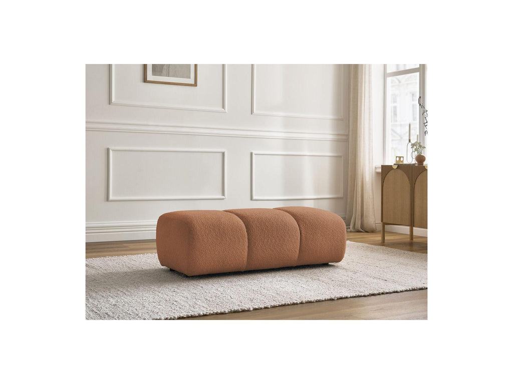 Pamira - Pouffe - Bouclé Fabric