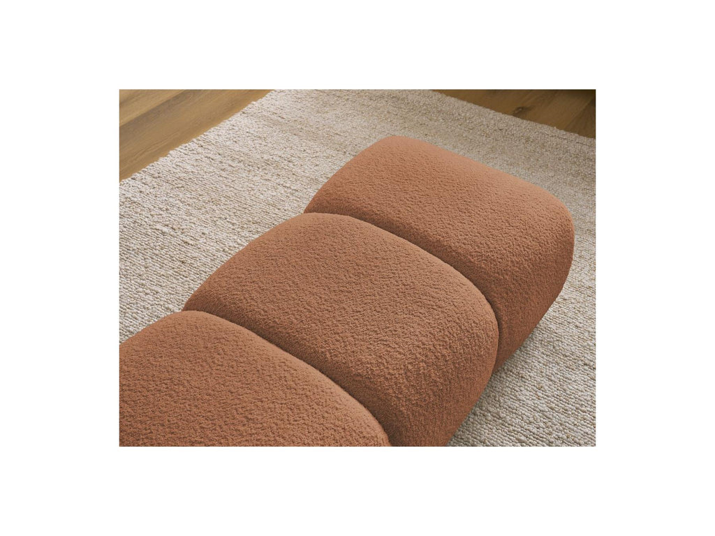 Pamira - Pouffe - Bouclé Fabric