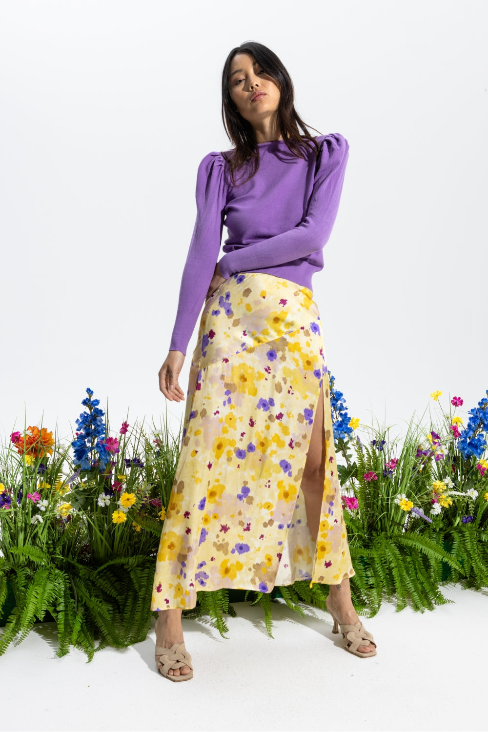 The Adriana Yellow Skirt