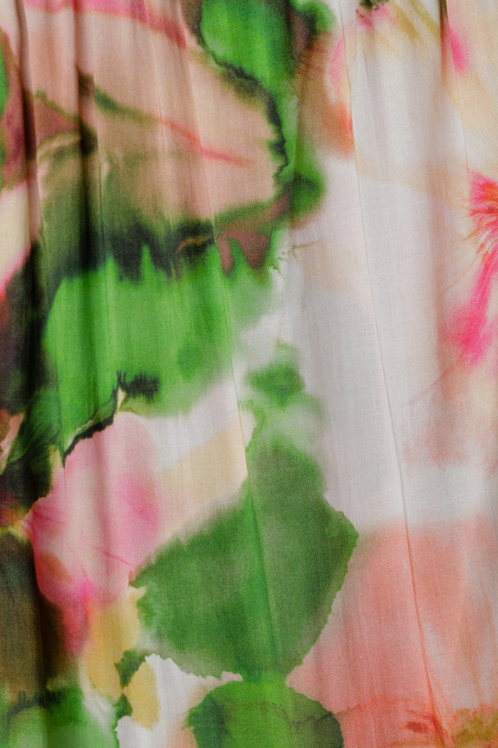 Lou Maxi Flou Top - Green