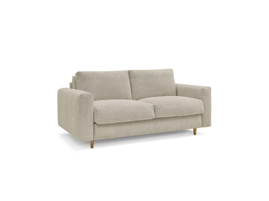Cocoone - Canapé Droit Convertible Nouveau Ouverture Express - Tissu Bouclette