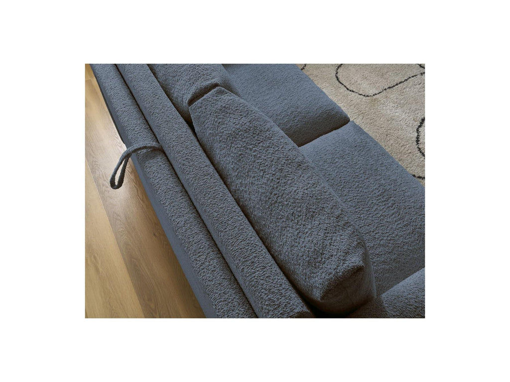 Cocoone - Canapé Droit Convertible Nouveau Ouverture Express - Tissu Bouclette