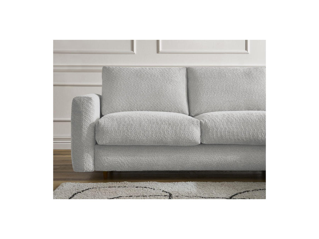 Cocoone - Canapé Droit Convertible Nouveau Ouverture Express - Tissu Bouclette