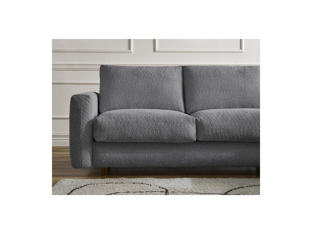 Cocoone - Canapé Droit Convertible Nouveau Ouverture Express - Tissu Bouclette