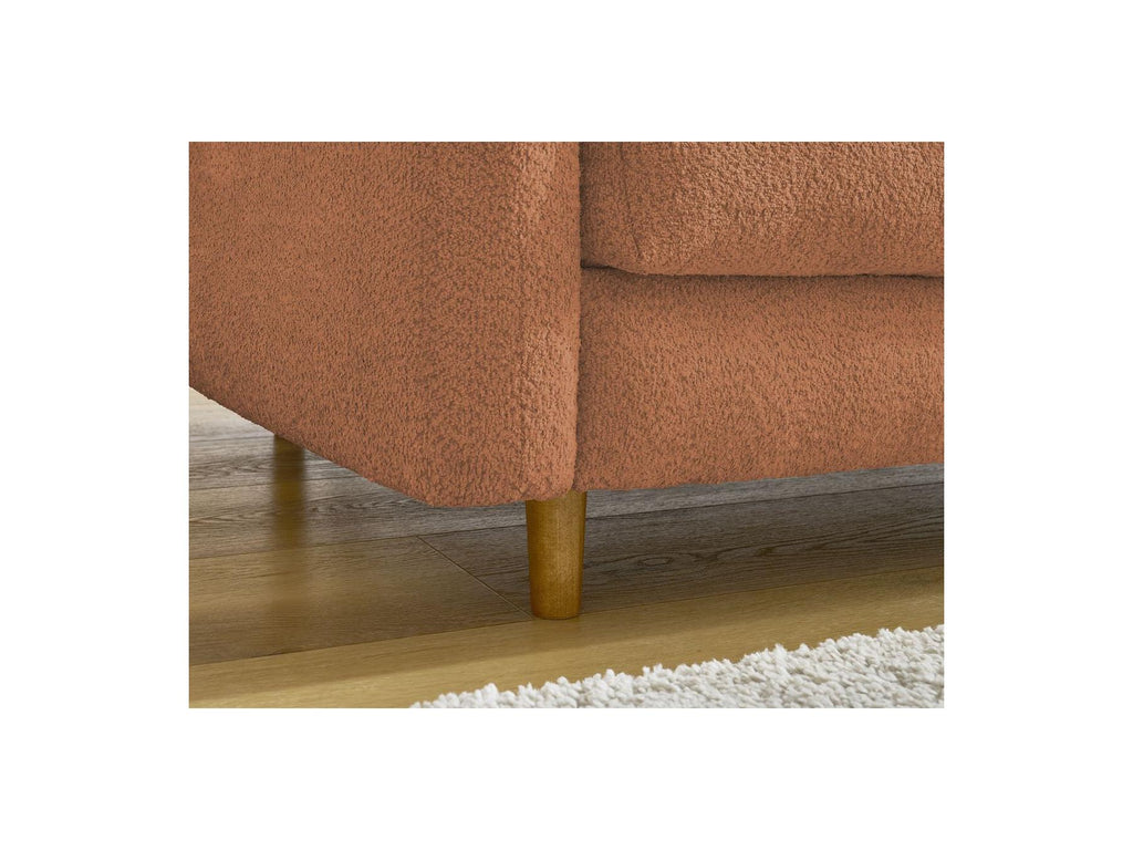 Cocoone - Canapé Droit Convertible Nouveau Ouverture Express - Tissu Bouclette