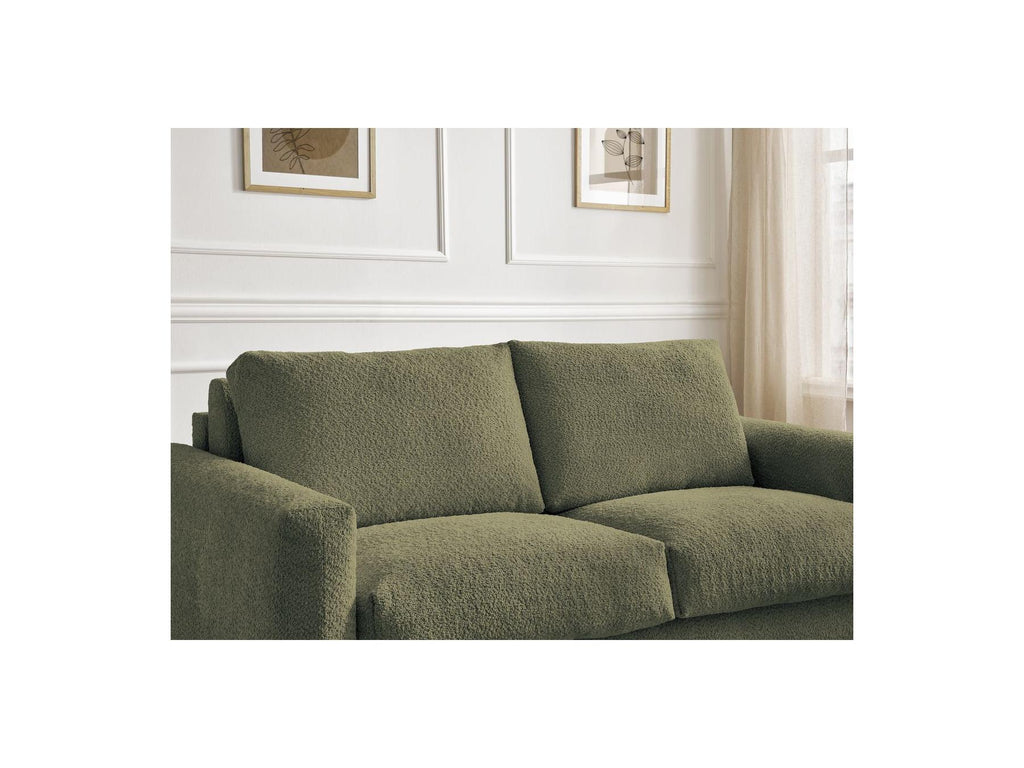 Cocoone - Canapé Droit Convertible Nouveau Ouverture Express - Tissu Bouclette