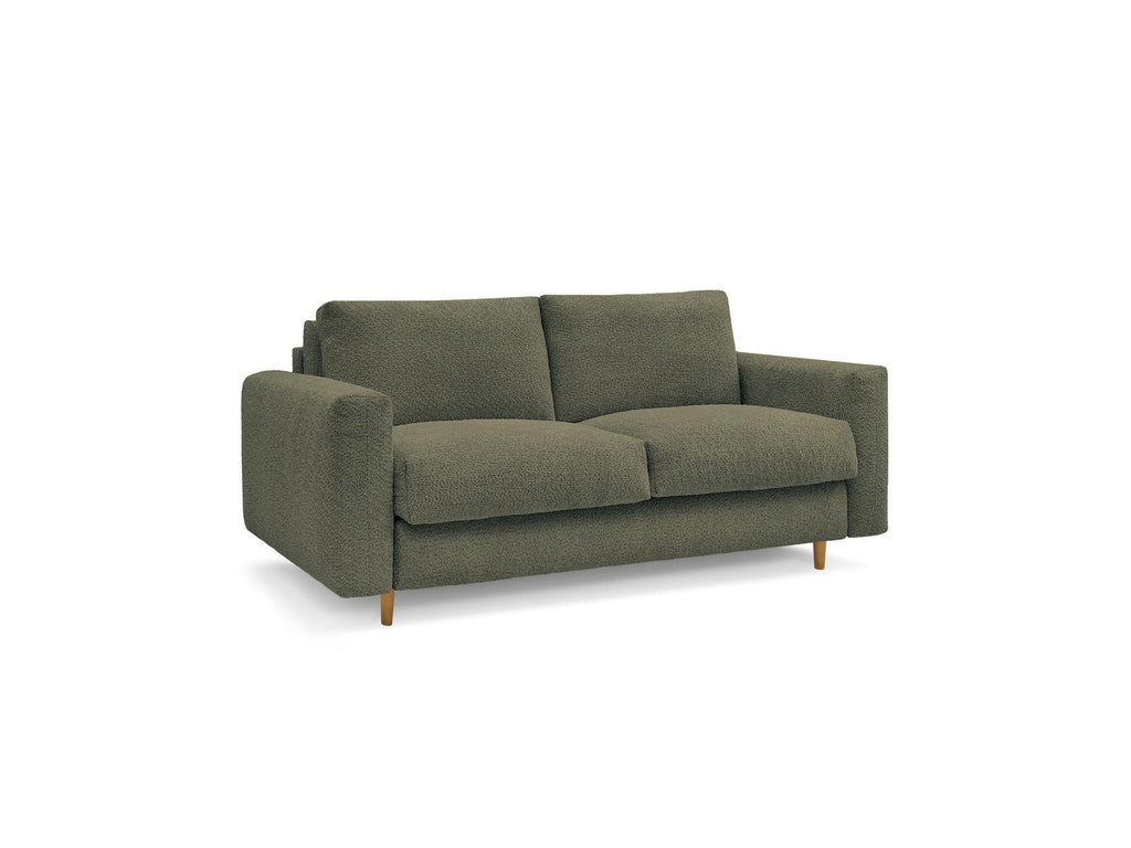 Cocoone - Canapé Droit Convertible Nouveau Ouverture Express - Tissu Bouclette