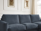 Cocoone - Sofá esquinero reversible convertible nuevo con apertura rápida - Tejido liso