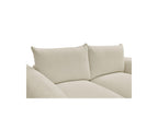 Ernest - Fixed Straight 2-Seater Sofa - Bouclé Fabric