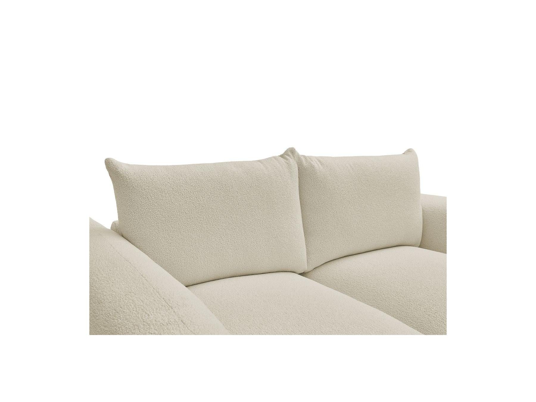 Ernest - Fixed Straight 2-Seater Sofa - Bouclé Fabric