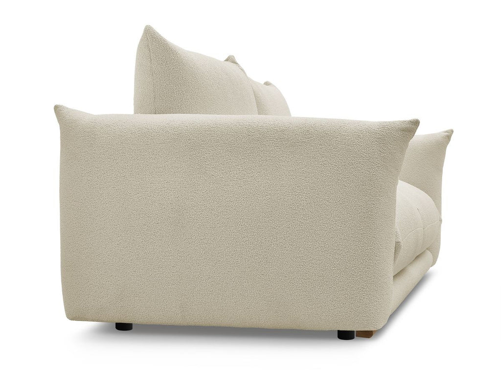 Ernest - Fixed Straight 2-Seater Sofa - Bouclé Fabric