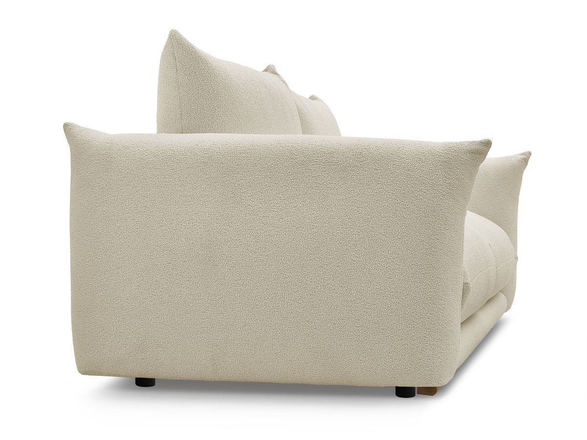 Ernest - Fixed Straight 2-Seater Sofa - Bouclé Fabric