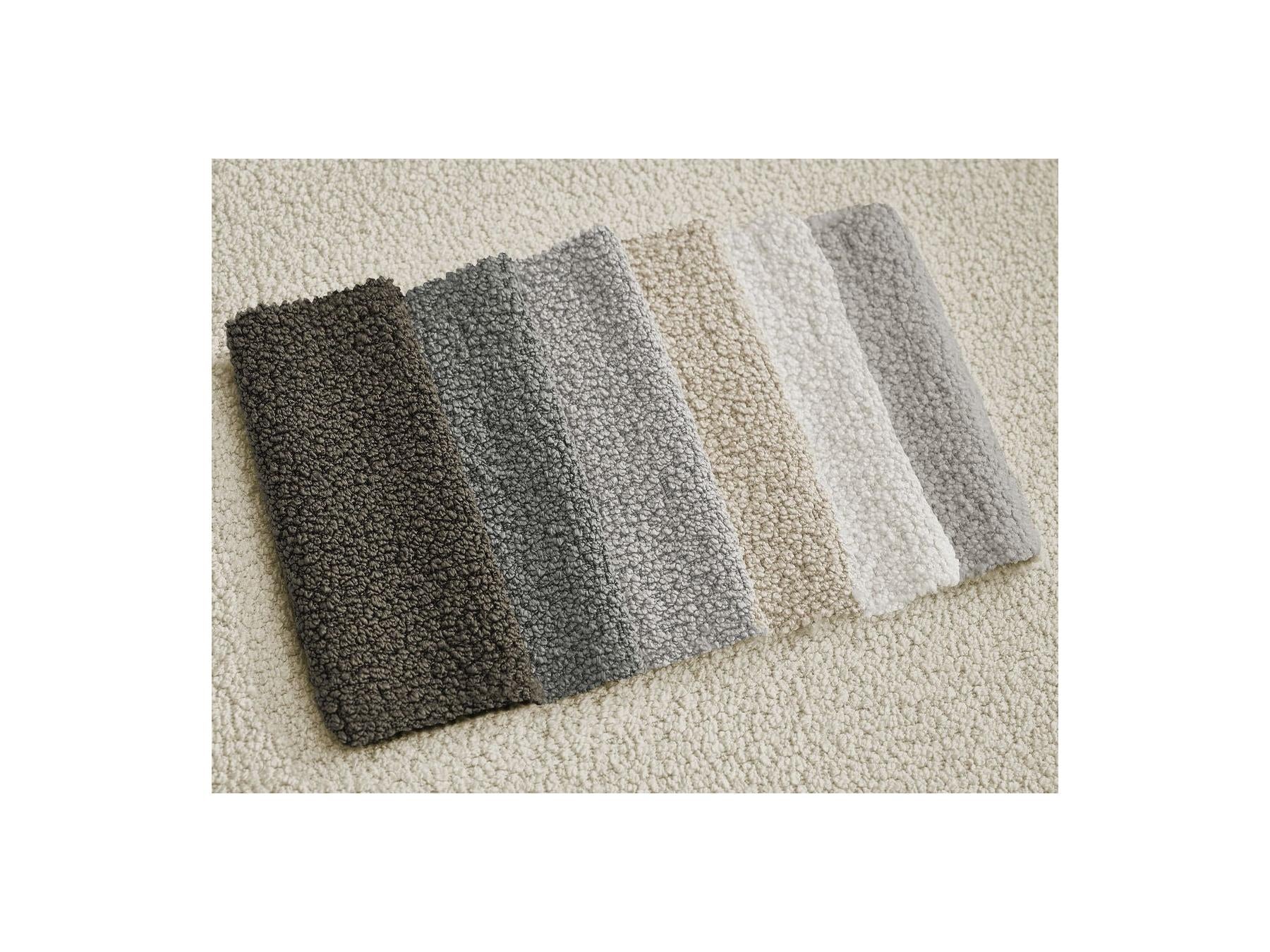 Ernest - Fixed Straight 2-Seater Sofa - Bouclé Fabric