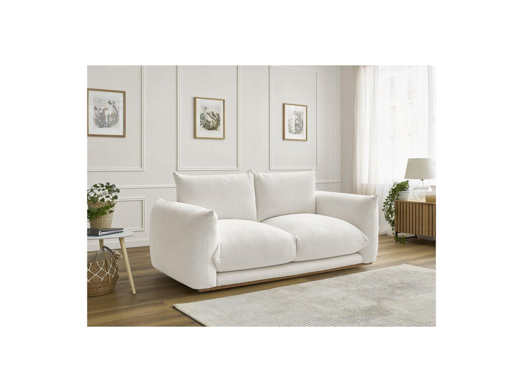 Ernest - Fixed Straight 2-Seater Sofa - Bouclé Fabric